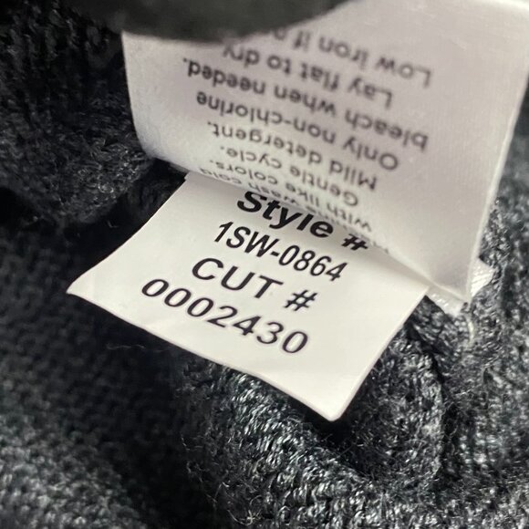 Mizzen + Main Quarter Zip Sweater Men's Small Gray 1/4 Zip Pullover and - Picture 9 of 13